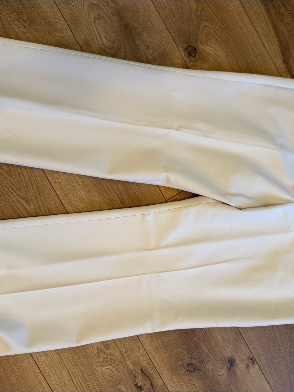 Talbots Cream Petite Curvy Dress Pants